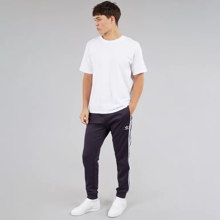 adidas Originals Herren Adicolor Classics Superstar Trainingshose Aurora Black