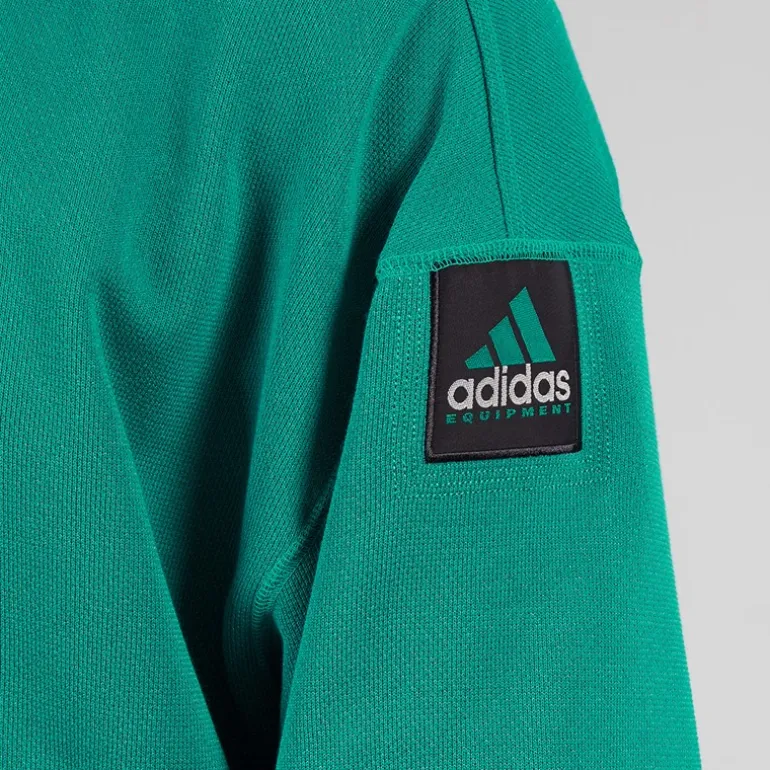 adidas Originals Herren EQT Reflektierendes Rundhals Sweatshirt Equipment Green