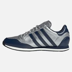 adidas Originals Herren Galaxt OG Turnschuhe Silver Metallic/Night Indigo/Off White