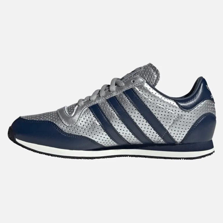adidas Originals Herren Galaxt OG Turnschuhe Silver Metallic/Night Indigo/Off White