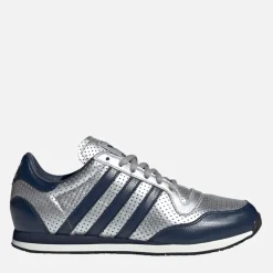 adidas Originals Herren Galaxt OG Turnschuhe Silver Metallic/Night Indigo/Off White