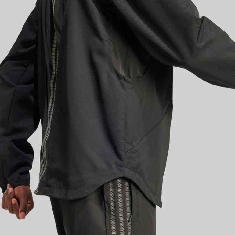 adidas Originals Herren Mode Archiv Ausschnitt Jacke Schwarz