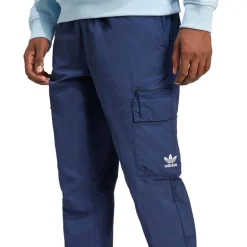 adidas Originals Herren Trefoil Essentials Gewebte Cargohose Night Indigo