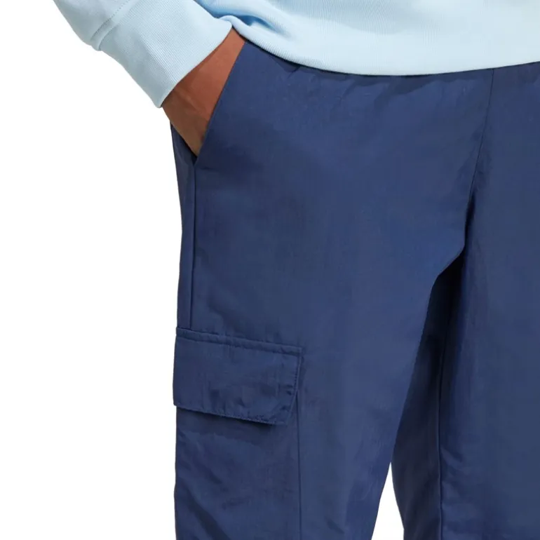 adidas Originals Herren Trefoil Essentials Gewebte Cargohose Night Indigo