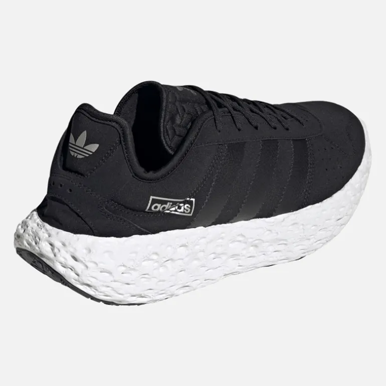 adidas Originals Herren Zponge Turnschuhe Core Black/Matte Silver/Weiß