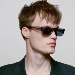 A Kjærbede Jean Sonnenbrille Grey Transparent