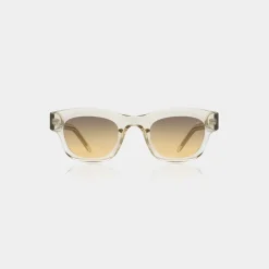 A Kjærbede Lane Sonnenbrille Ecru Transparent