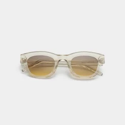 A Kjærbede Lane Sonnenbrille Ecru Transparent