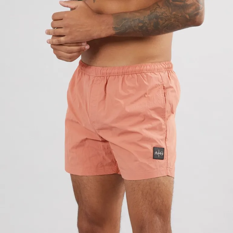 Avant Garde Badeshorts Herren Farris Knitter Burnt Orange