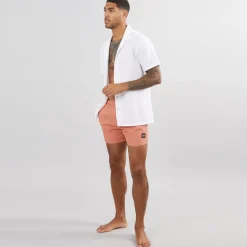 Avant Garde Badeshorts Herren Farris Knitter Burnt Orange