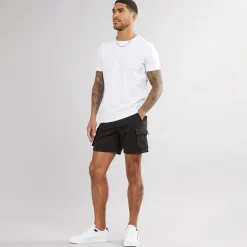 Avant Garde Cargo Shorts Schwarz Herren