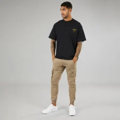 Avant Garde Herren Ailes T-Shirts Schwarz