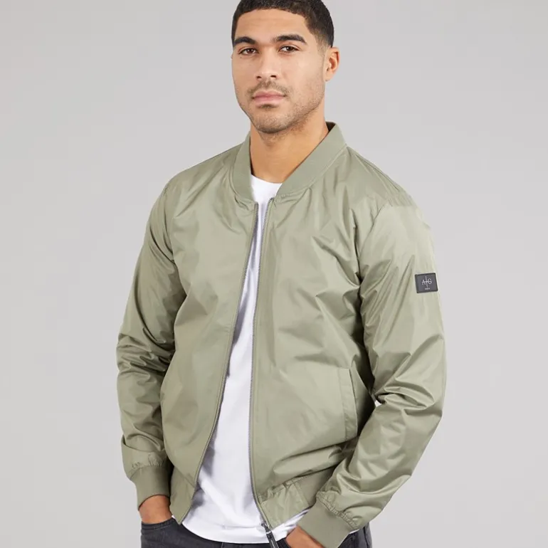 Avant Garde Herren Bomberjacke Oliv