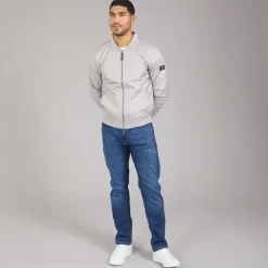 Avant Garde Herren Bomberjacke Hellgrau