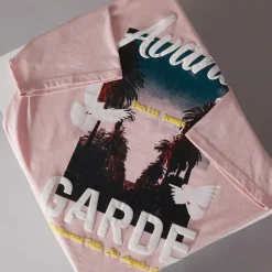 Avant Garde Herren Endless T Shirt Pink