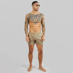 Avant Garde Herren Farris Crinkle Badehose Beige