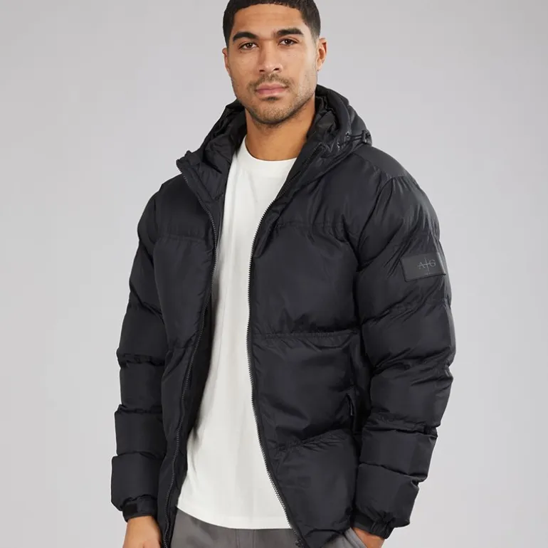 Avant Garde Herren Rawlins Steppjacke Schwarz