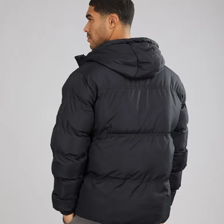 Avant Garde Herren Rawlins Steppjacke Schwarz