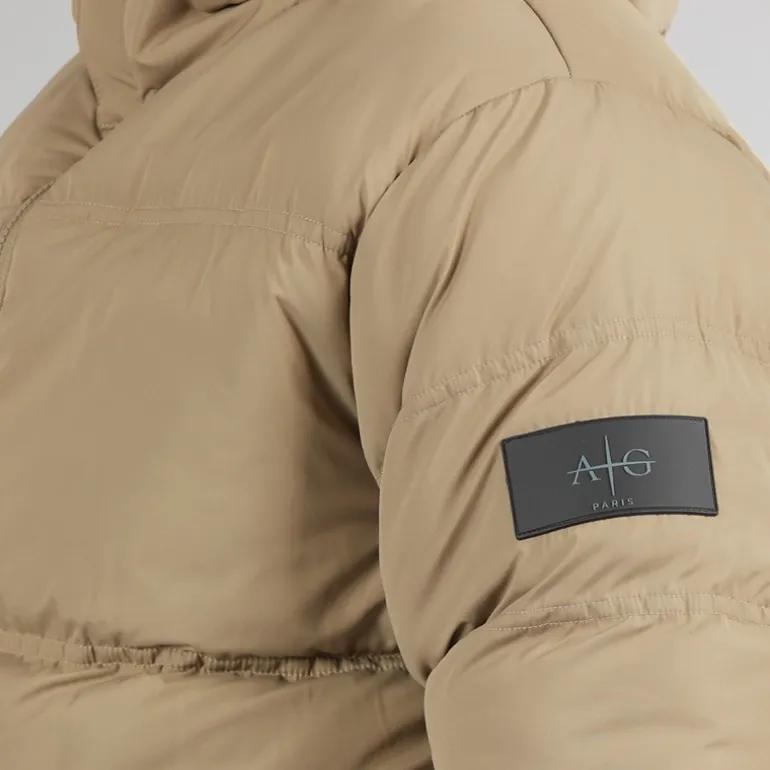 Avant Garde Herren Rawlins Stepp Jacke Nerz