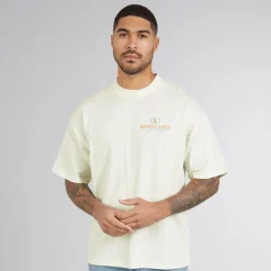 Avant Garde Herren Terrain T Shirt Off White