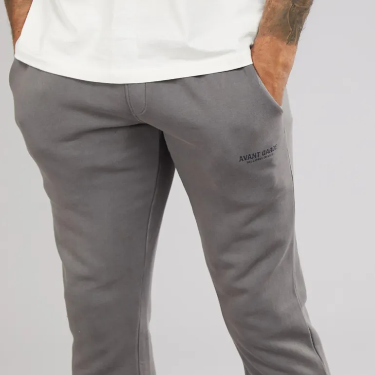 Avant Garde Jogginghose Herren mit Pigmentfärbung Stahl