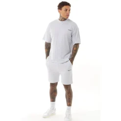 Avant Garde T-Shirt Herren Hellgrau Melange