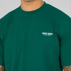 Avant Garde T-Shirt Herren Smaragd Kreatives