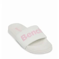 Bench Damen Calypso Schlappen Weiß/Rosa