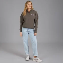 Bench Damen Casiah Sweatshirt Charcoal