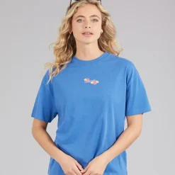 Bench Damen Craya T Shirt Cobalt Blue