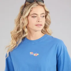Bench Damen Craya T Shirt Cobalt Blue