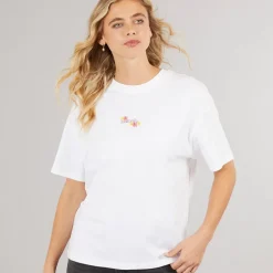 Bench Damen Craya T Shirt Weiß