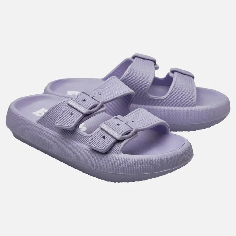 Bench Damen Ibbette Sandalen mit doppeltem Riemen Lilac