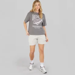 Bench Damen Jilen T Shirt Charcoal
