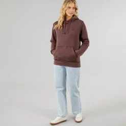 Bench Damen Lerenna Hoodie Gewaschenes Mauve Wein