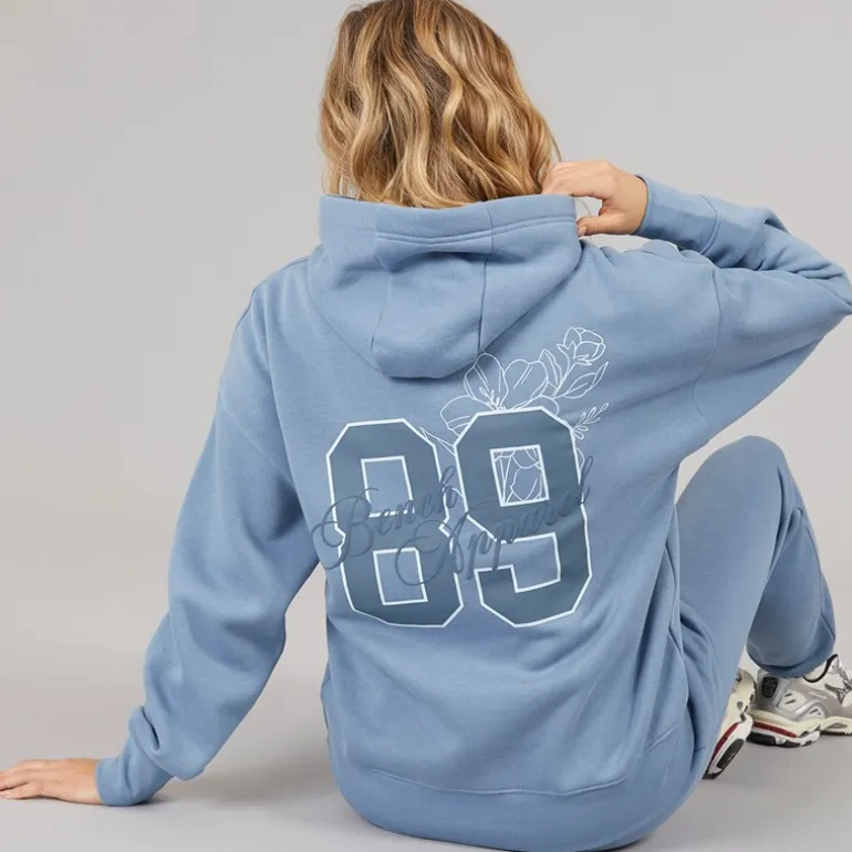 Bench Damen Pella Hoodie Dusky Blue