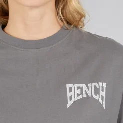Bench Damen Renna T Shirt Charcoal