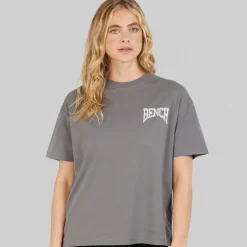 Bench Damen Renna T Shirt Charcoal