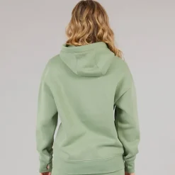 Bench Damen Riddy Oversized Hoodie Sage Green