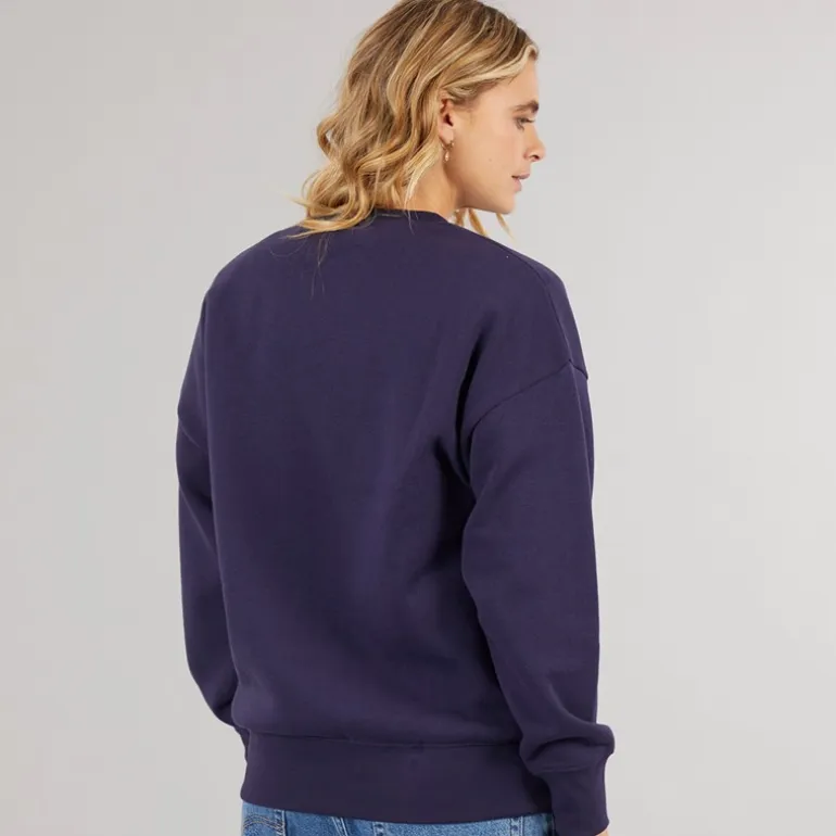Bench Damen Rion Oversized Sweatshirt Deep Navy