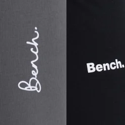 Bench Damen Tamna Leggings 2er-Pack Schwarz/Anthrazit