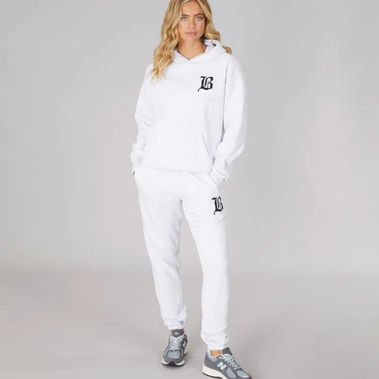 Bench Damen Trainingsanzug Grau Meliert