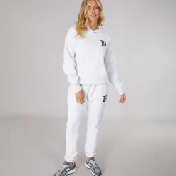 Bench Damen Trainingsanzug Grau Meliert