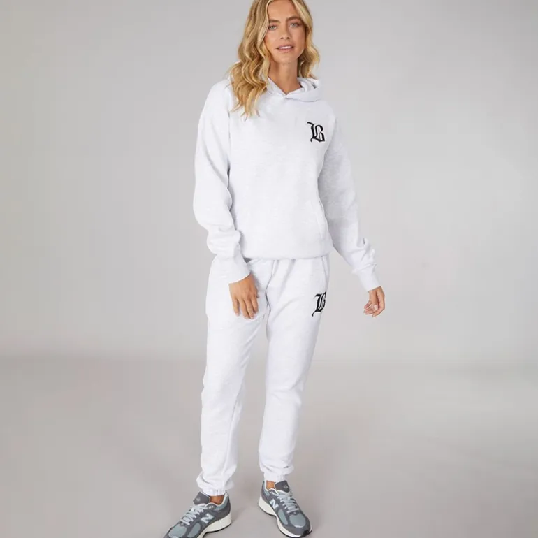 Bench Damen Trainingsanzug Grau Meliert