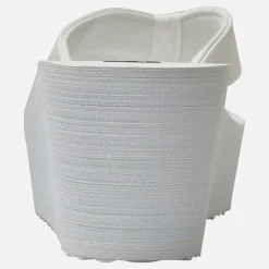 Bench Damen Urlaubs klobige Keil Zehentrenner White Pu