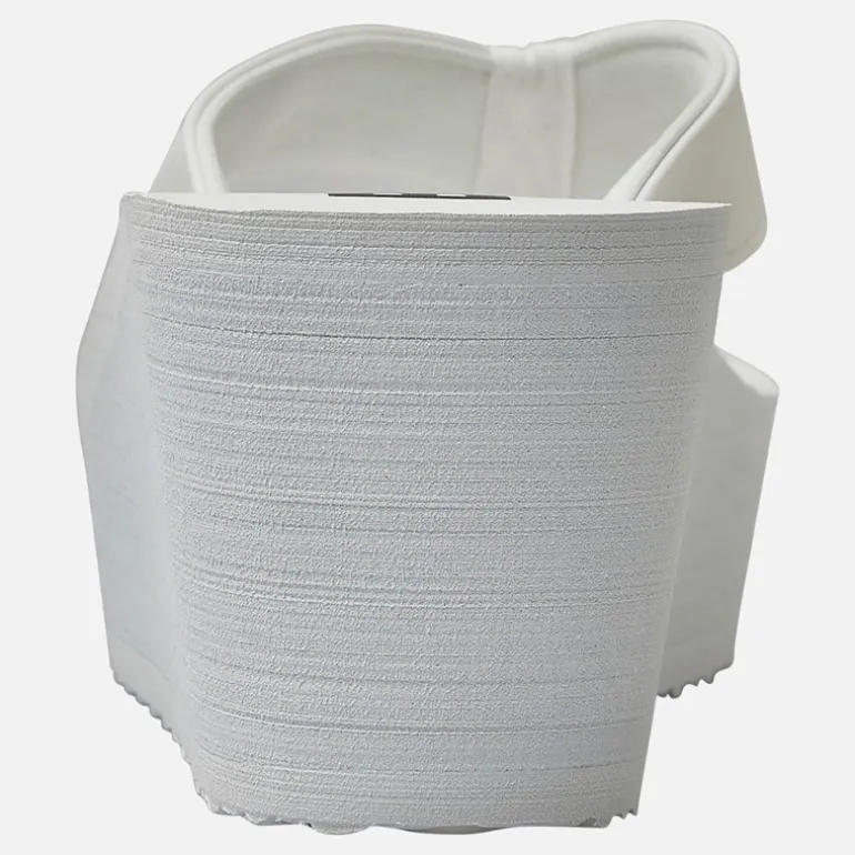 Bench Damen Urlaubs klobige Keil Zehentrenner White Pu