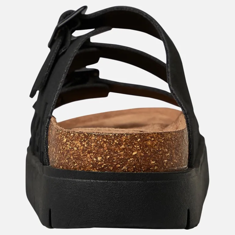 Bench Damen Ushuaia Dreifach Schnallen Sandalen Schwarz