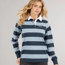 Bench Damen Wendren Rugby Shirt Navy/Dusky Blue Navy / Dusky Blue