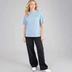 Bench Damen Yerra T Shirt Dusky Blue