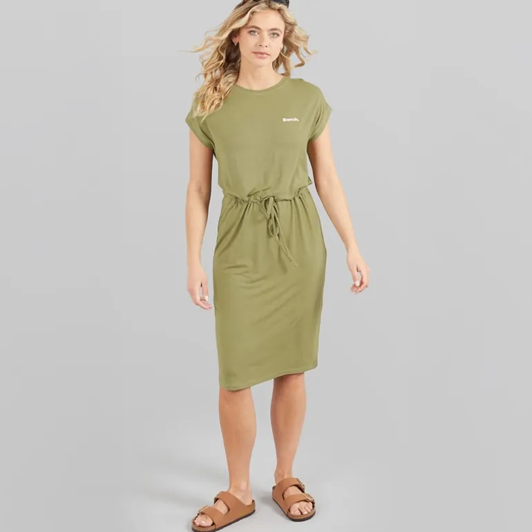 Bench Damen Zaina Kleid Light Khaki